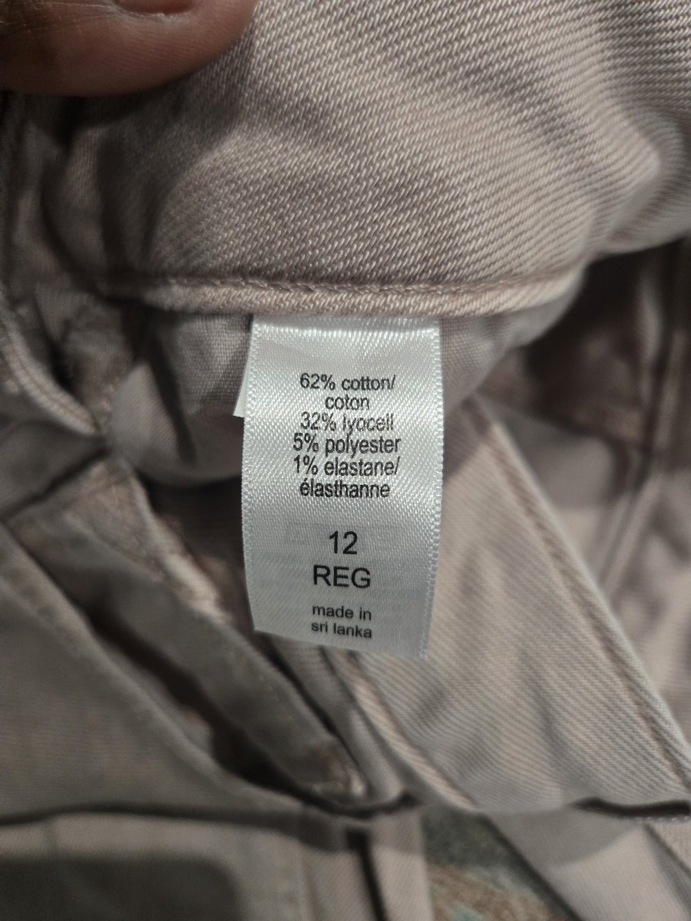 Dusty Pink Mid Rise Relaxed Boyfriend Straight Cargo Jeans 12 - Picture 4 of 6